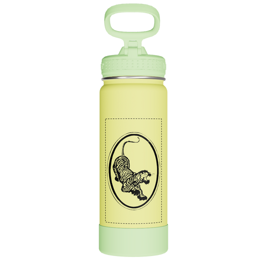 Actives Kids Glow In The Dark Water Bottle With Straw Lid - customized