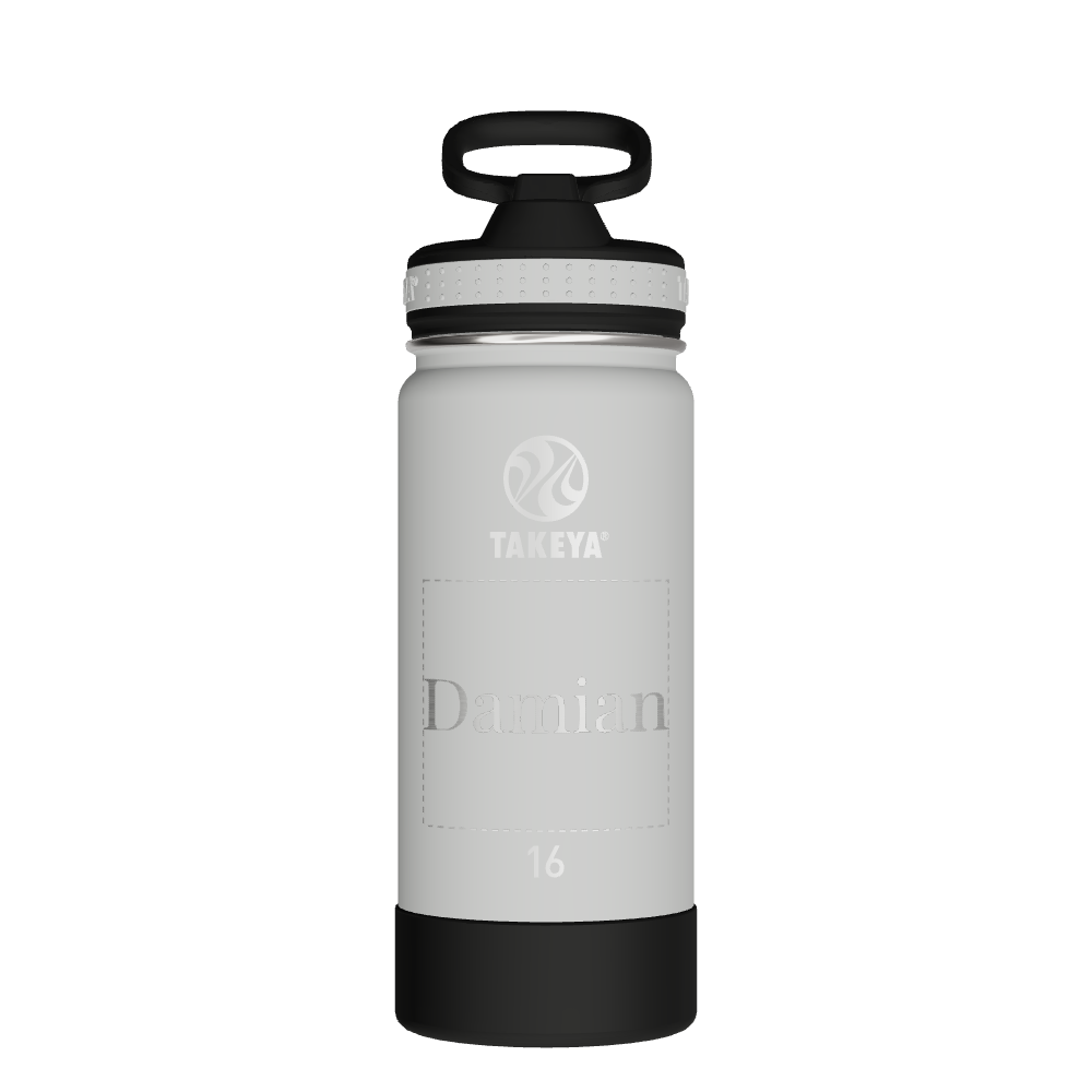 Actives Kids Water Bottle With Straw Lid - customized