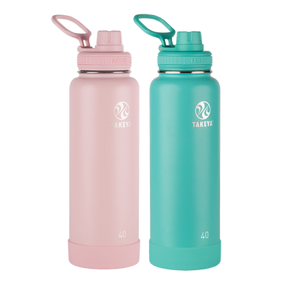 40oz Blush/Teal