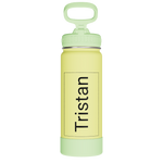 Actives Kids Glow In The Dark Water Bottle With Straw Lid - customized