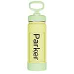 Actives Kids Glow In The Dark Water Bottle With Straw Lid - customized