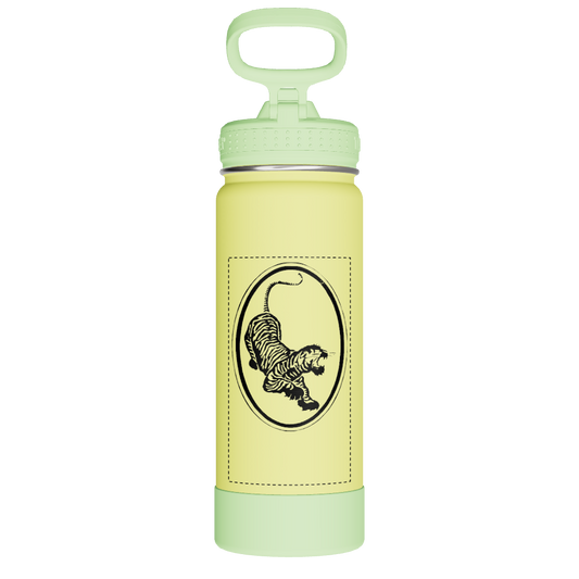 Actives Kids Glow In The Dark Water Bottle With Straw Lid - customized