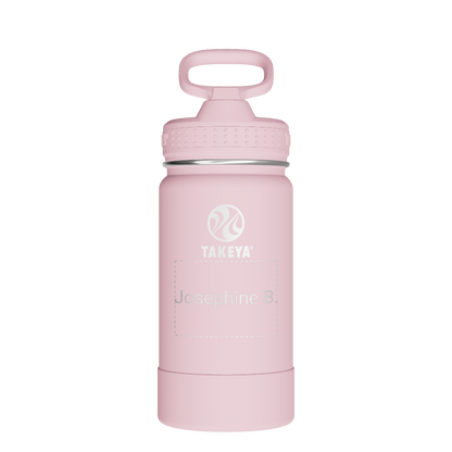 Actives Kids Water Bottle With Straw Lid - customized