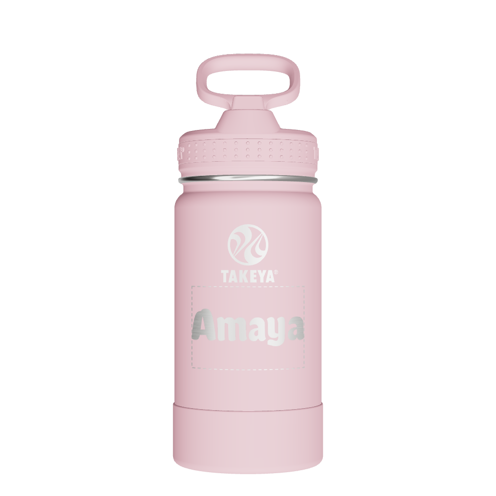 Actives Kids Water Bottle With Straw Lid - customized