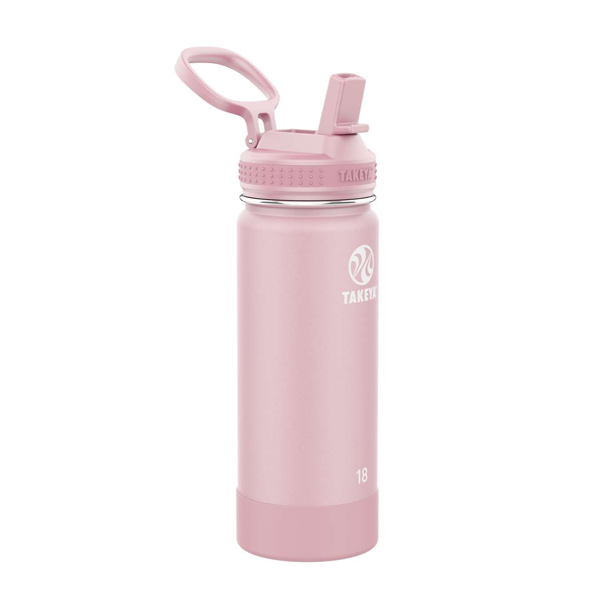 Actives Water Bottle With Straw Lid