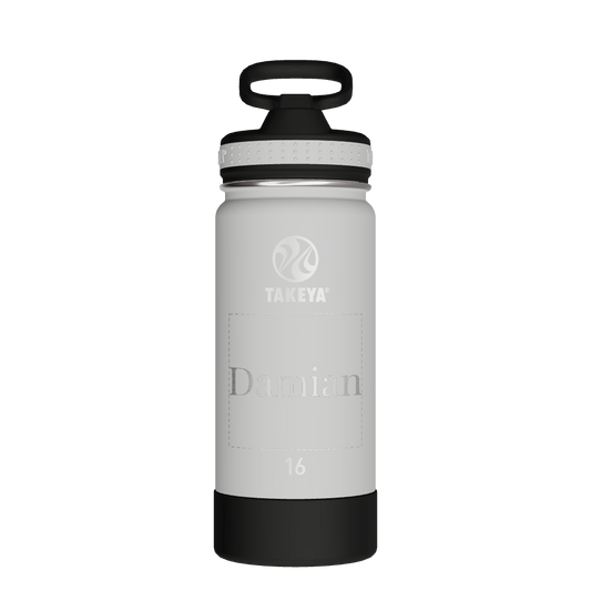 Actives Kids Water Bottle With Straw Lid - customized