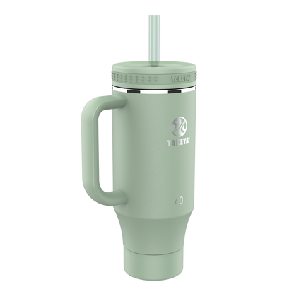 Straw Tumbler With Handle