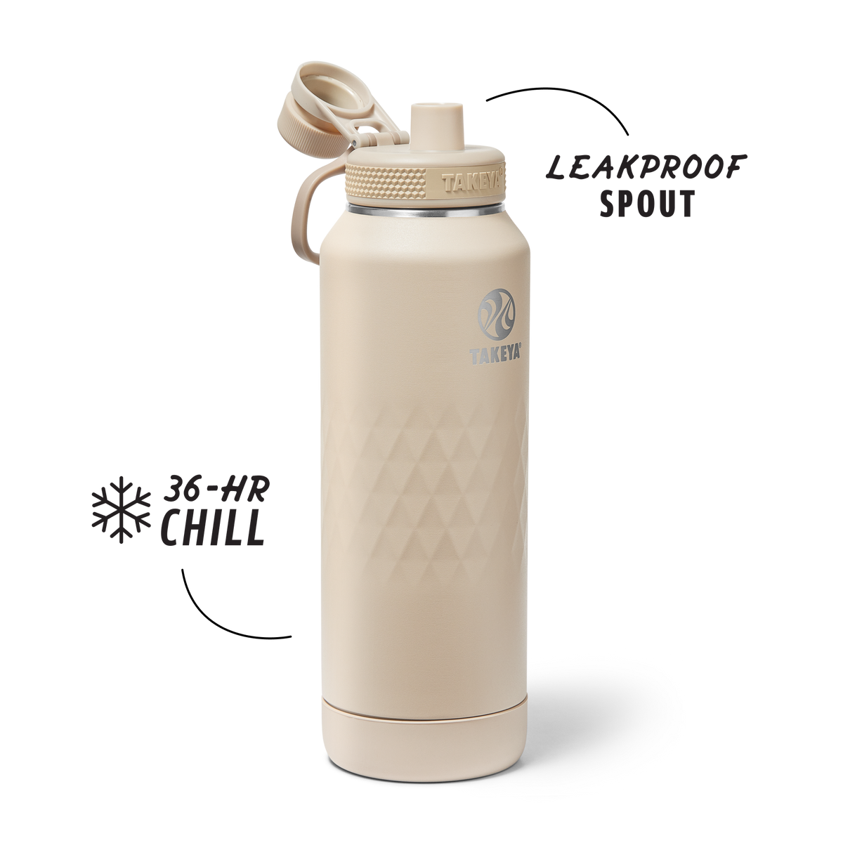 40oz Almond Spout