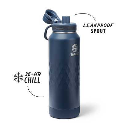40oz Indigo Spout