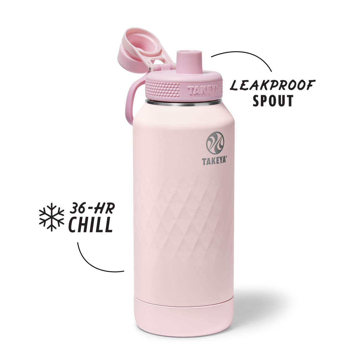 32oz Peony Spout