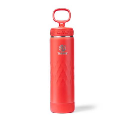 22oz Crimson Straw