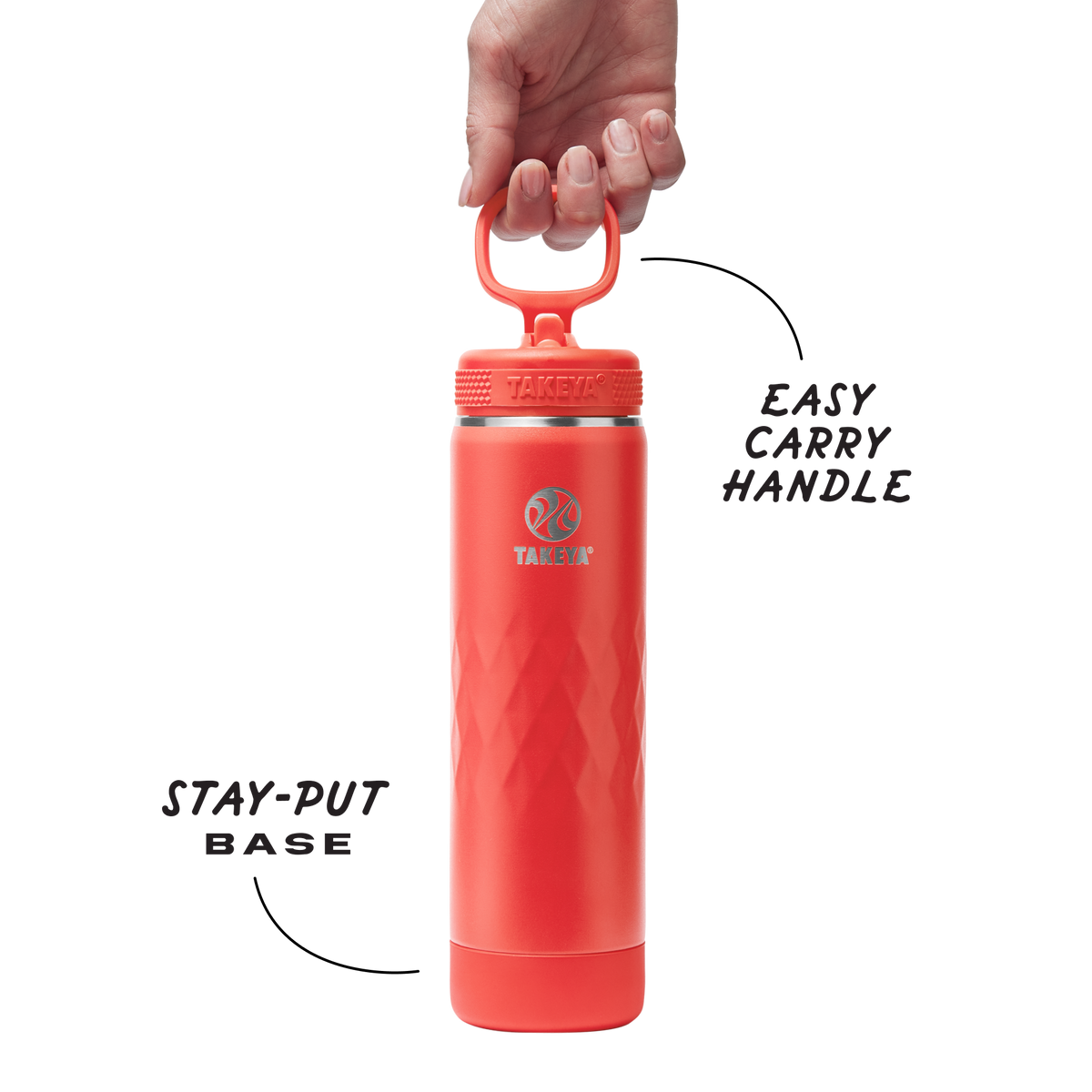 22oz Crimson Straw