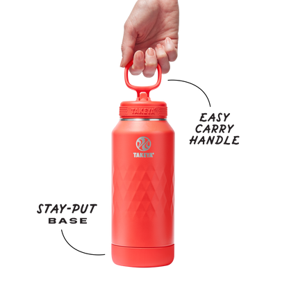 32oz Crimson Straw