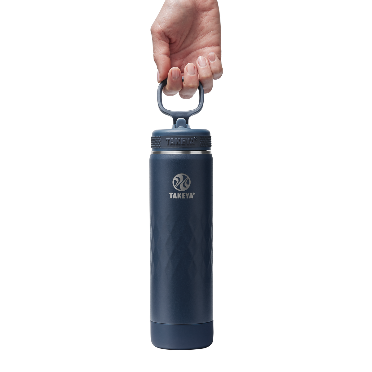 22oz Indigo Straw