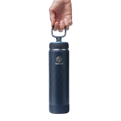 22oz Indigo Straw