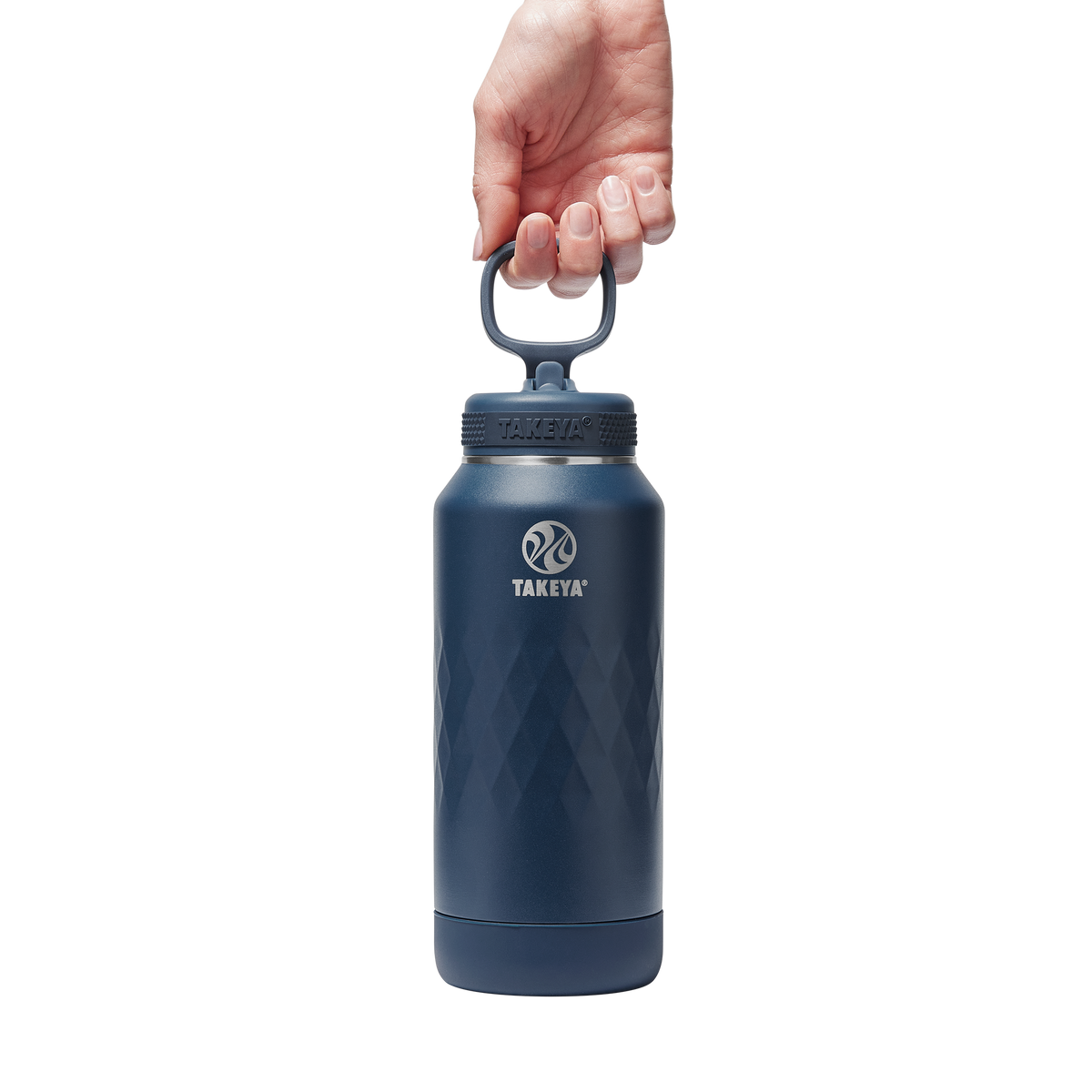 32oz Indigo Straw