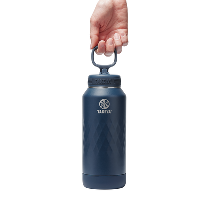 32oz Indigo Straw