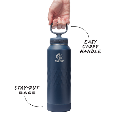 40oz Indigo Straw