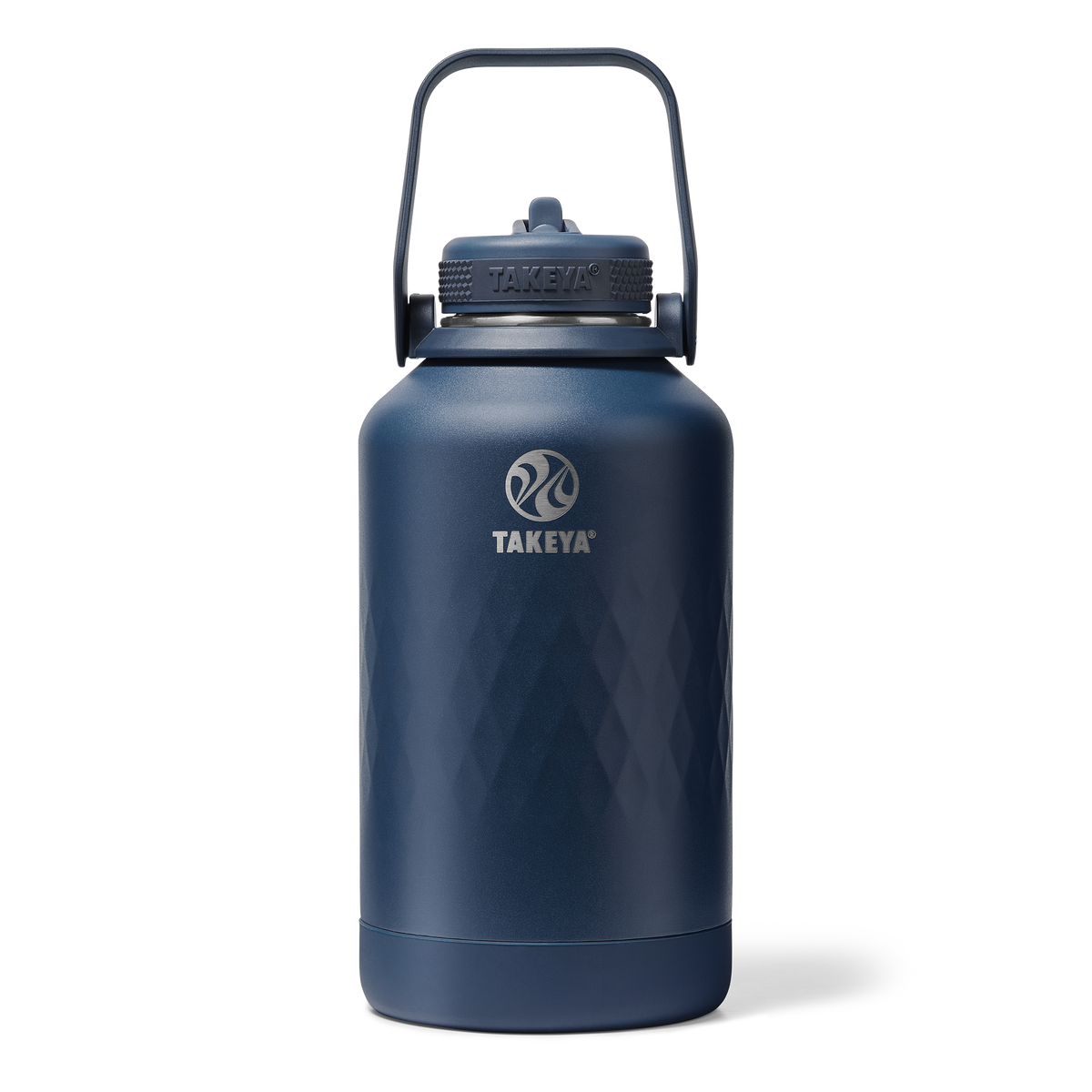 64oz Indigo Straw