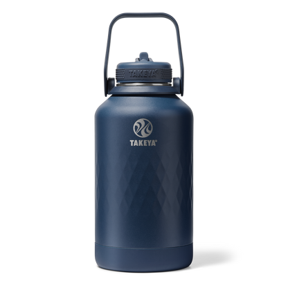 64oz Indigo Straw