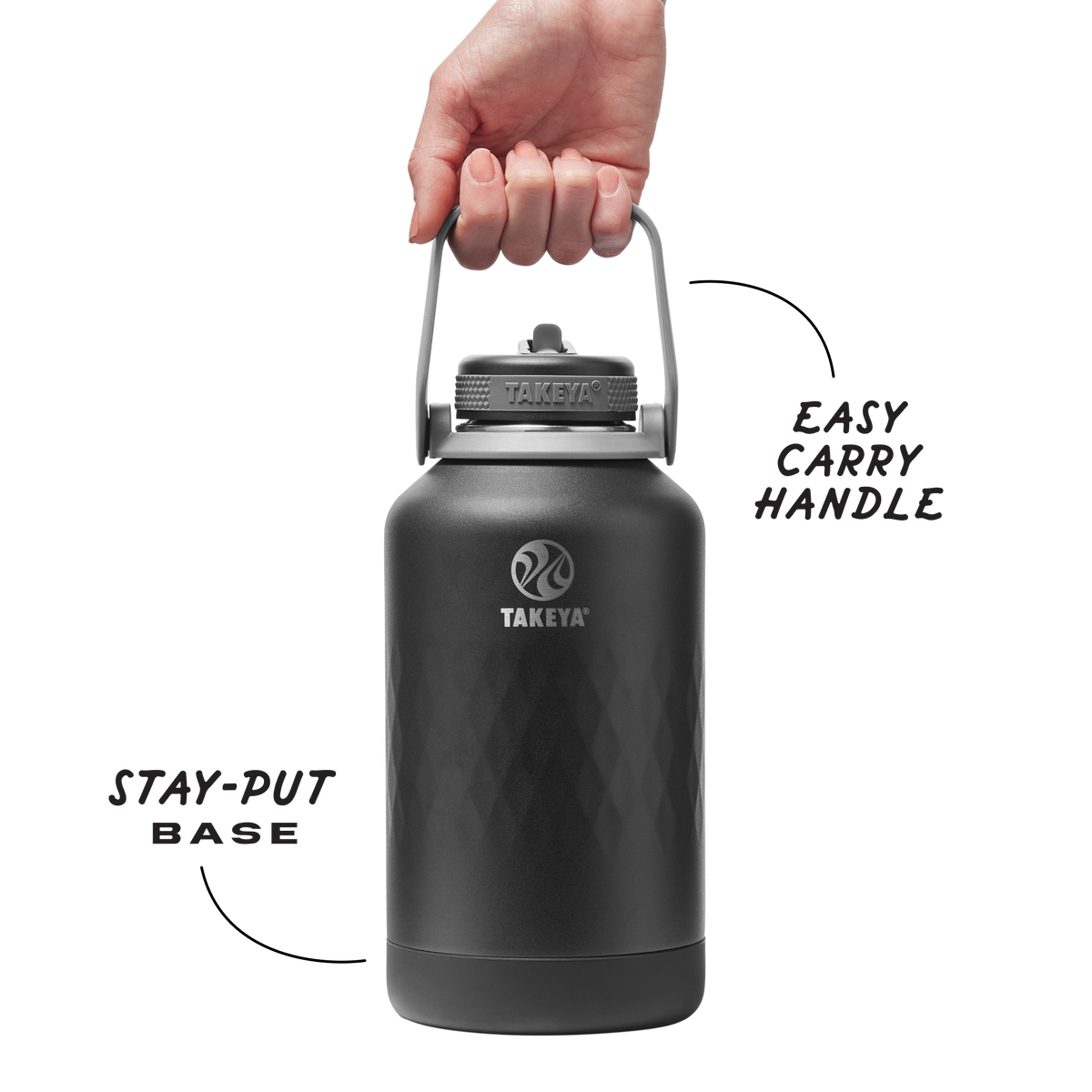 64oz Obsidian Straw